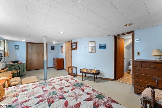 10 Garden Pl, Cranford Twp, NJ 07016 - bedroom featuring recessed lighting and baseboards