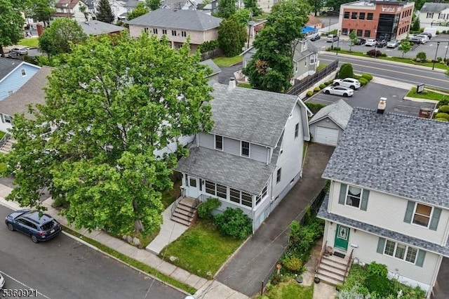 10 Garden Pl, Cranford Twp, NJ 07016 - aerial view of residential area