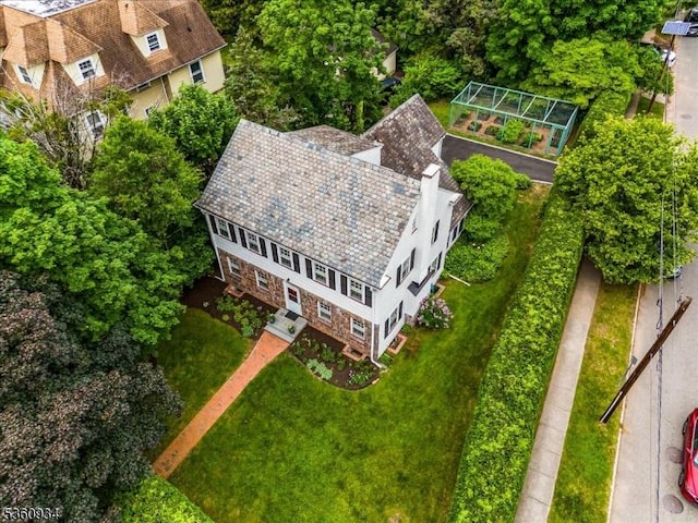168 Grove St, Montclair Twp, NJ 07042 - aerial view of property and surrounding area