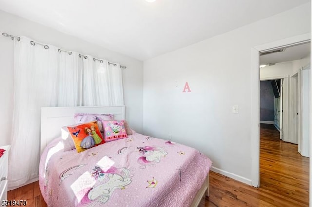 770 Stone St, Rahway City, NJ 07065 - bedroom with wood finished floors and baseboards
