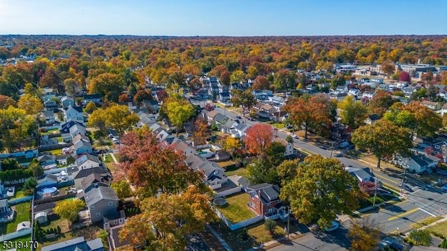 770 Stone St, Rahway City, NJ 07065 - aerial overview of property's location featuring nearby suburban area and a forest