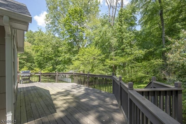 3 Rolling Hill Dr, Morris Twp, NJ 07960 - wooden deck featuring area for grilling