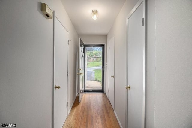 31 Canterberry Cir, Raritan Twp, NJ 08822 - entryway with light wood-type flooring and baseboards