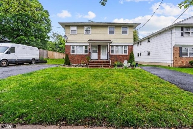41 Fairview Ave, Bound Brook Boro, NJ 08805 - view of front of home with brick siding