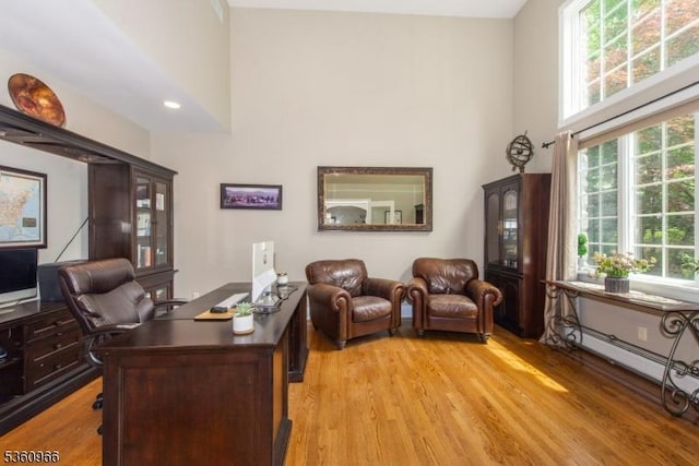 7 Briscoe Chase, Ringwood Boro, NJ 07456 - home office with light wood-style flooring