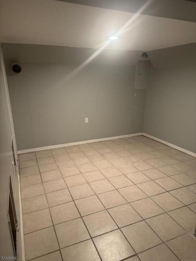 41-43 N 11th St, Paterson City, NJ 07522 - additional living space with vaulted ceiling and baseboards