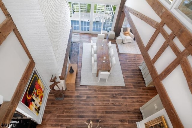 563 Cherry Valley Rd, Montgomery Twp, NJ 08540 - living area with wood finished floors