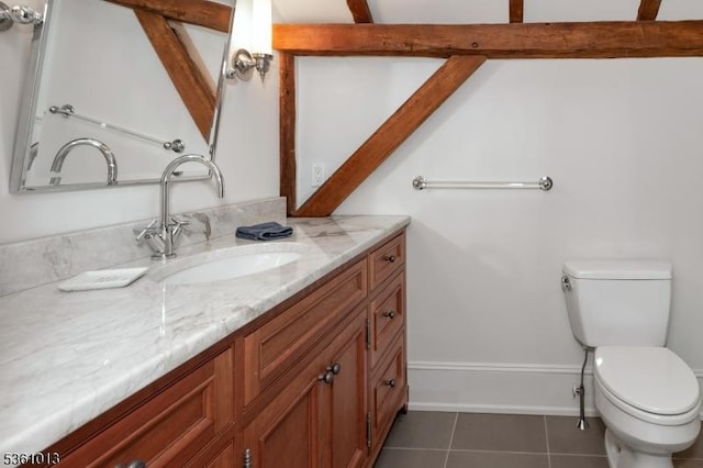 563 Cherry Valley Rd, Montgomery Twp, NJ 08540 - bathroom with vanity and tile patterned flooring