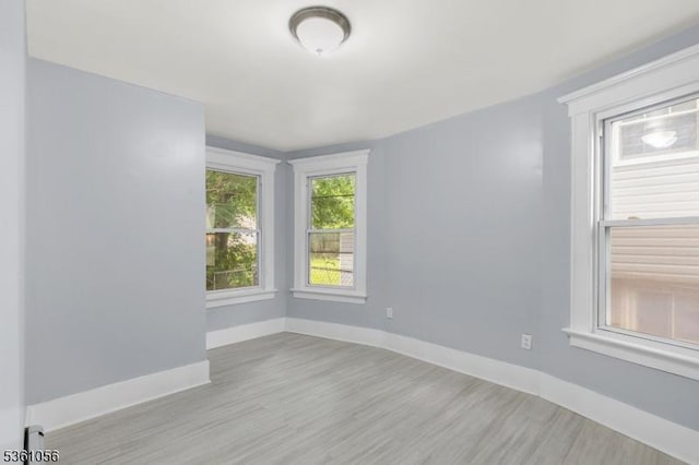 489 Conover Ter, City Of Orange Twp, NJ 07050 - empty room featuring wood finished floors and baseboards