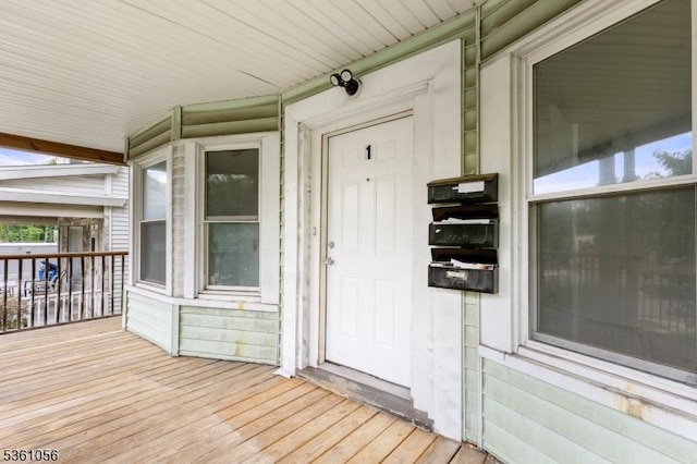 489 Conover Ter, City Of Orange Twp, NJ 07050 - doorway to property with covered porch