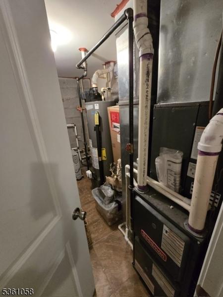 648 Marshall St, Elizabeth City, NJ 07206 - utilities featuring gas water heater and heating unit