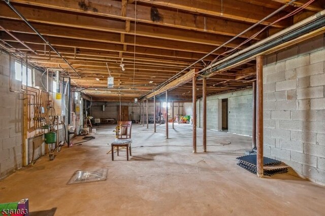 30 Claridge Ln, Raritan Twp, NJ 08822 - view of unfinished basement