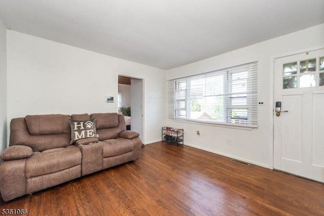 2 Shore Rd, Jefferson Twp, NJ 07849 - living area with wood finished floors and baseboards