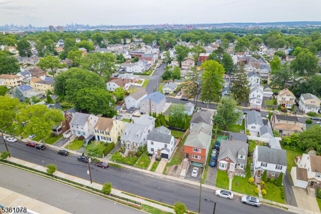 1535 Leslie St, Hillside Twp, NJ 07205 - aerial view of property and surrounding area featuring nearby suburban area