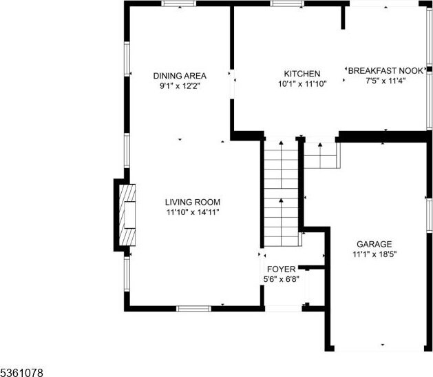1535 Leslie St, Hillside Twp, NJ 07205 - home floor plan