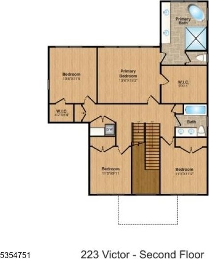 223 Victor St, Scotch Plains Twp, NJ 07076 - home floor plan