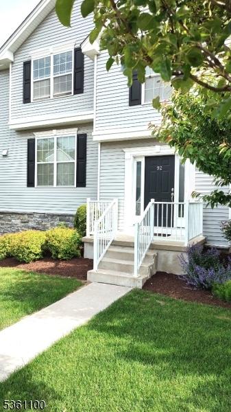 92 Sowers Dr Unit Cu92, Mount Olive Twp, NJ 07840 - view of front of home featuring a front lawn