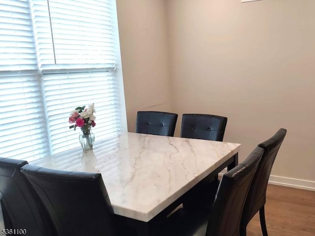 92 Sowers Dr Unit Cu92, Mount Olive Twp, NJ 07840 - dining area featuring wood finished floors and baseboards