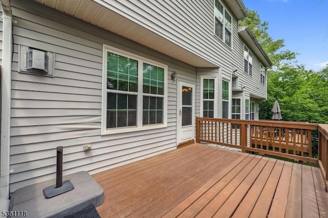 42 Rockcreek Ter Unit 42, Riverdale Boro, NJ 07457 - view of wooden deck