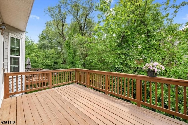 42 Rockcreek Ter Unit 42, Riverdale Boro, NJ 07457 - view of wooden terrace