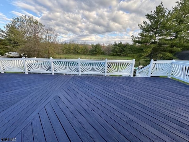 11 Spring Mdw, Oxford Twp, NJ 07863 - wooden deck featuring view of scattered trees