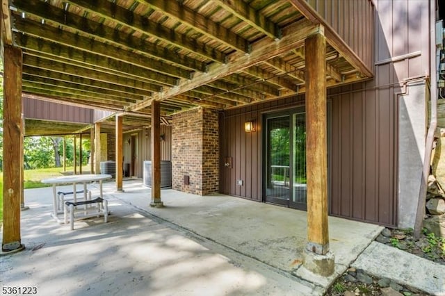 14 Highpoint Unit 14, Cedar Grove Twp, NJ 07009 - view of patio featuring central air condition unit