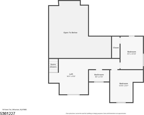 10 Fawn Ter, Jefferson Twp, NJ 07849 - property floor plan