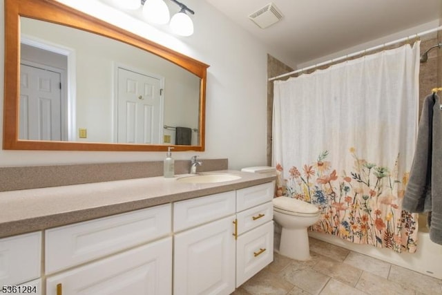 212 Riveredge Dr Unit 212, Chatham Twp, NJ 07928 - bathroom featuring toilet, vanity, and shower / bath combination with curtain