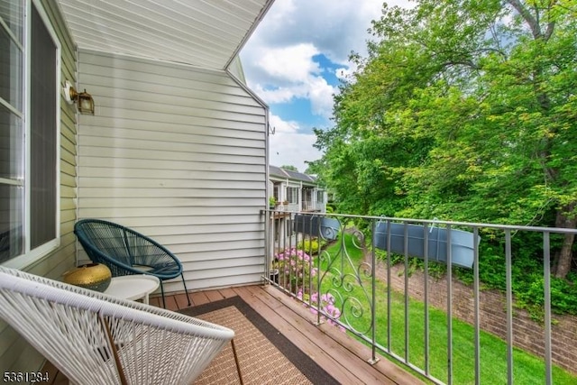 212 Riveredge Dr Unit 212, Chatham Twp, NJ 07928 - view of wooden deck