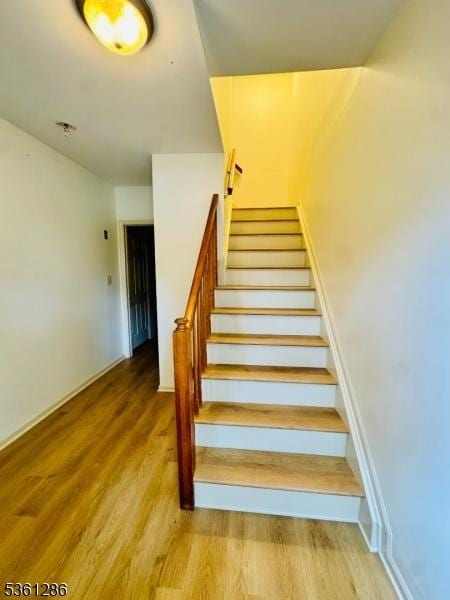 123 Pinehurst Dr, Washington Twp, NJ 07882 - staircase featuring wood finished floors