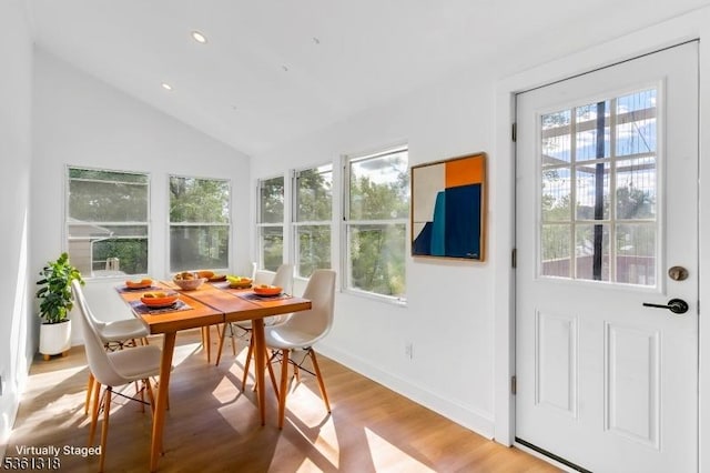 39 Johnson Rd, West Orange Twp, NJ 07052 - sunroom / solarium featuring vaulted ceiling