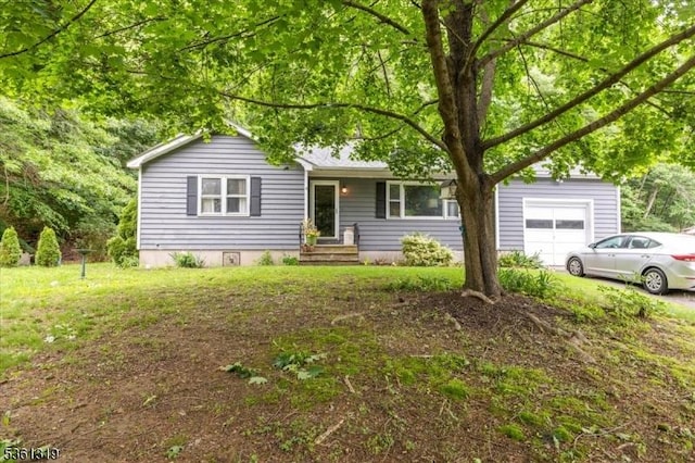 1337 State Route 57, Mansfield Twp, NJ 07865 - view of front of home featuring a front yard and an attached garage