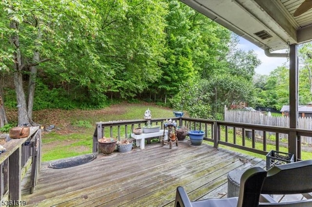 1337 State Route 57, Mansfield Twp, NJ 07865 - view of deck