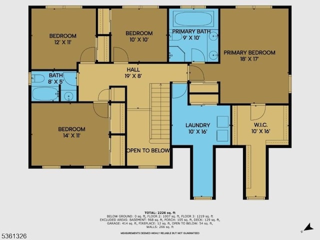 1 Elm St, High Bridge Boro, NJ 08829 - room layout