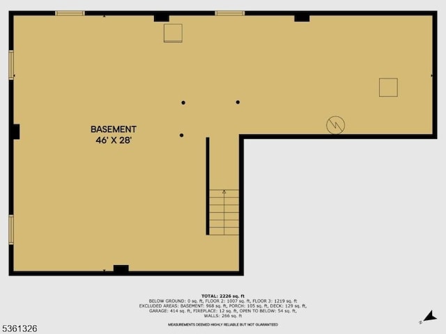 1 Elm St, High Bridge Boro, NJ 08829 - room layout
