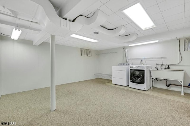 908 Willow Grove Rd, Westfield Town, NJ 07090 - laundry area featuring washing machine and dryer