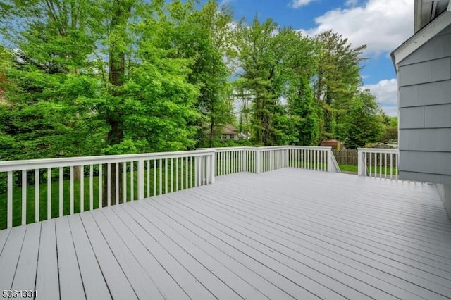 908 Willow Grove Rd, Westfield Town, NJ 07090 - view of wooden deck