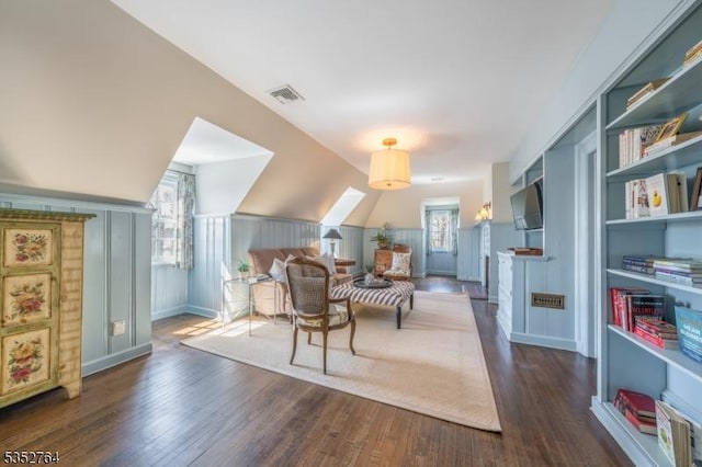 10 Rowan Rd, Summit City, NJ 07901 - living area with wood finished floors and built in shelves