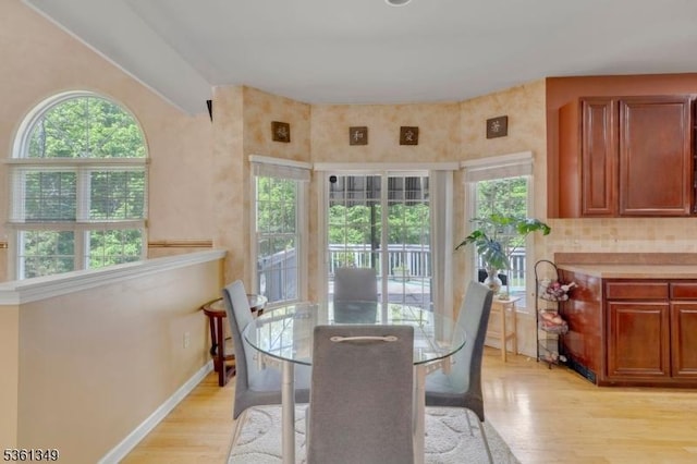 153 Burnt Meadow Rd, Ringwood Boro, NJ 07456 - dining room with light wood finished floors and baseboards