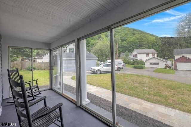 18 Ann St, Knowlton Twp, NJ 07832 - view of unfurnished sunroom