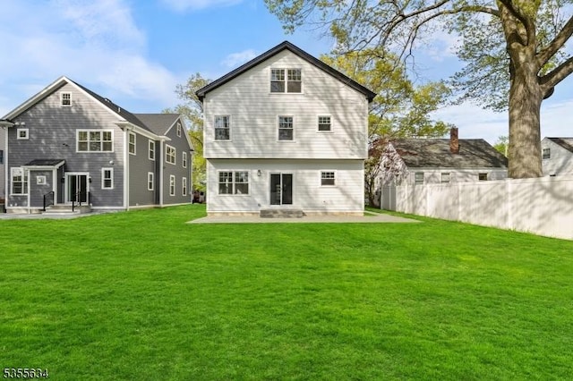 1314 Pine Grove Ave, Westfield Town, NJ 07090 - rear view of property with a patio