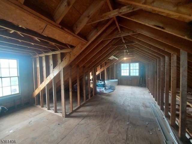 4 Babbitt Ct, Newton Town, NJ 07860 - view of unfinished attic