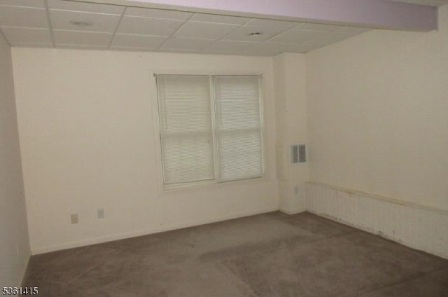 7 Troon Dr, Fredon Twp, NJ 07860 - spare room with a paneled ceiling