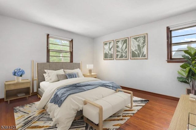 3 Gregory Ter, Belleville Twp, NJ 07109 - bedroom featuring wood finished floors and baseboards