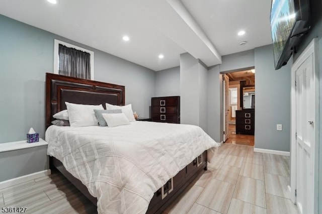 30 Market St, Garfield City, NJ 07026 - bedroom with baseboards and recessed lighting