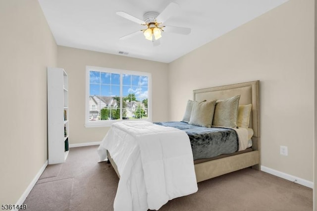 9 Mcgovern Ct, Bridgewater Twp, NJ 08807 - carpeted bedroom featuring baseboards and a ceiling fan
