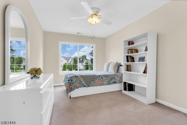 9 Mcgovern Ct, Bridgewater Twp, NJ 08807 - carpeted bedroom featuring baseboards and a ceiling fan