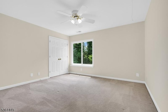 9 Mcgovern Ct, Bridgewater Twp, NJ 08807 - unfurnished bedroom featuring carpet floors, a closet, and ceiling fan
