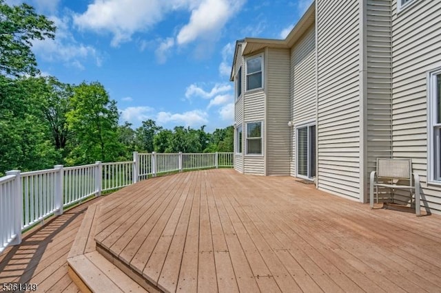 9 Mcgovern Ct, Bridgewater Twp, NJ 08807 - view of wooden deck
