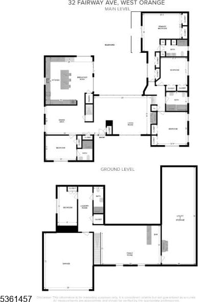 32 Fairway Ave, West Orange Twp, NJ 07052 - room layout